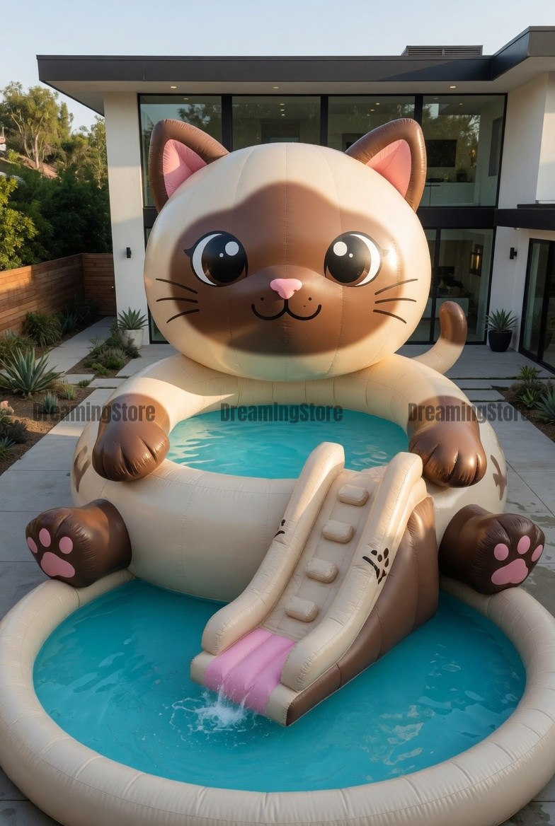Inflatable Cat Pools