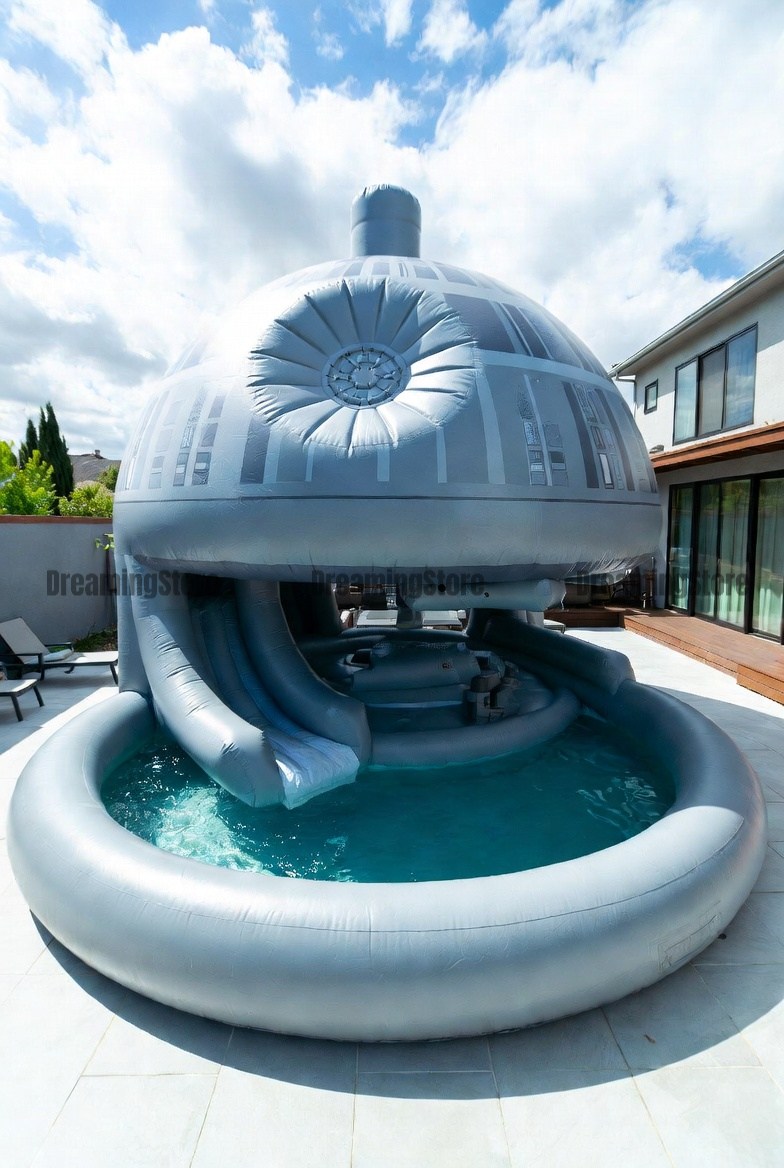 Giant Inflatable Death Star Pool