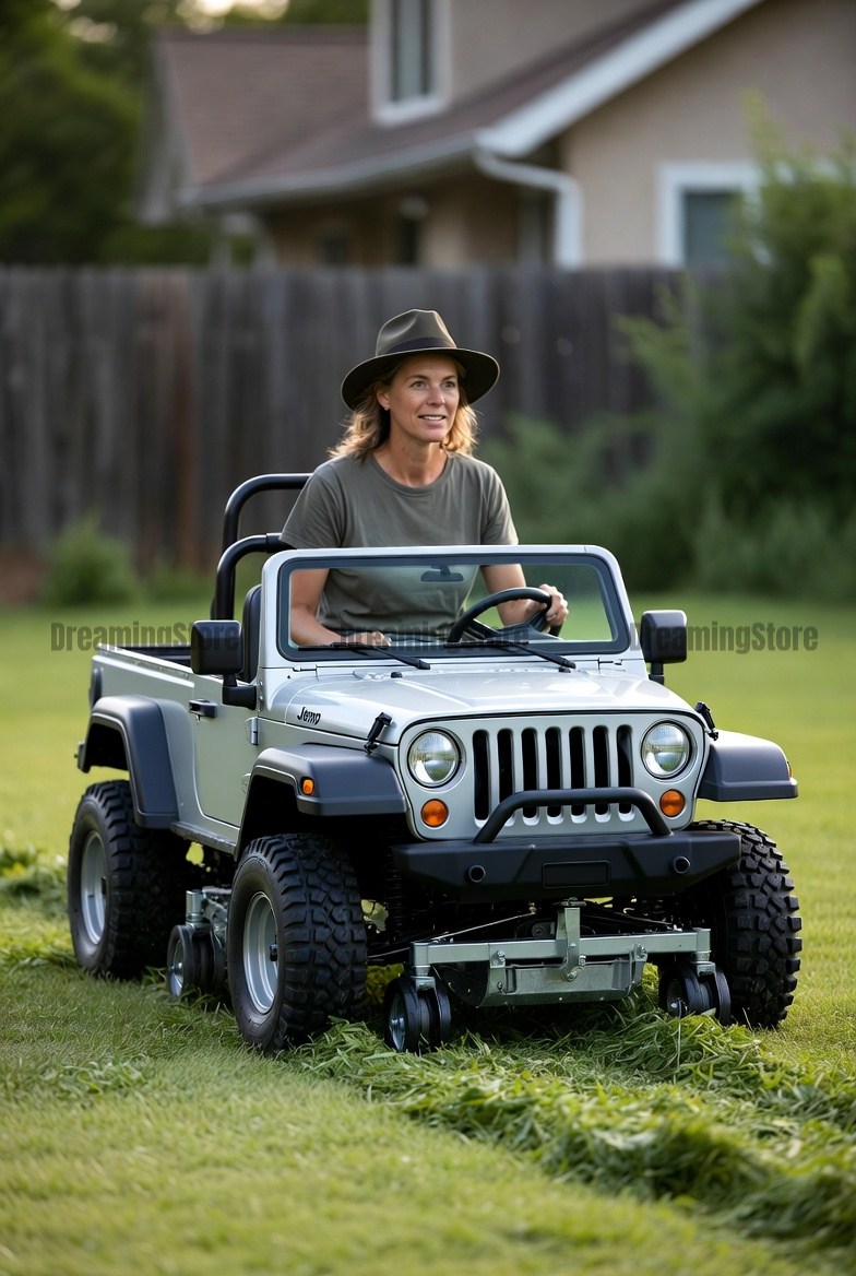 pickup truck riding mowers