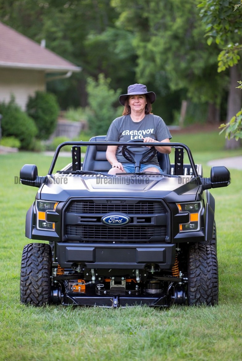 Pickup Truck Lawn Mower