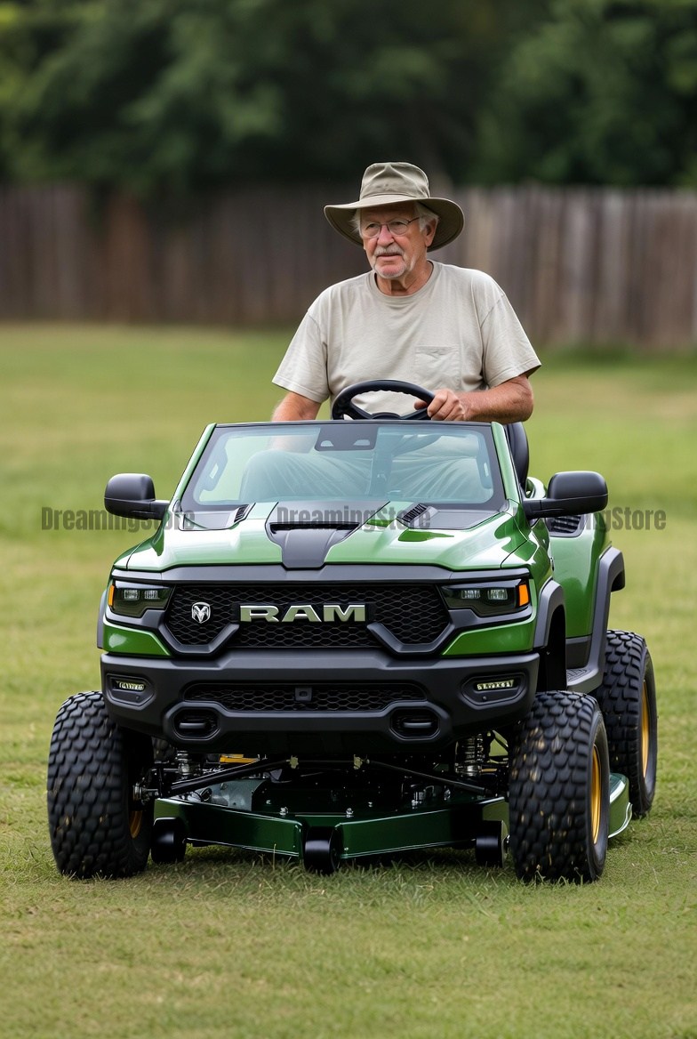 Pickup Truck Lawn Mower