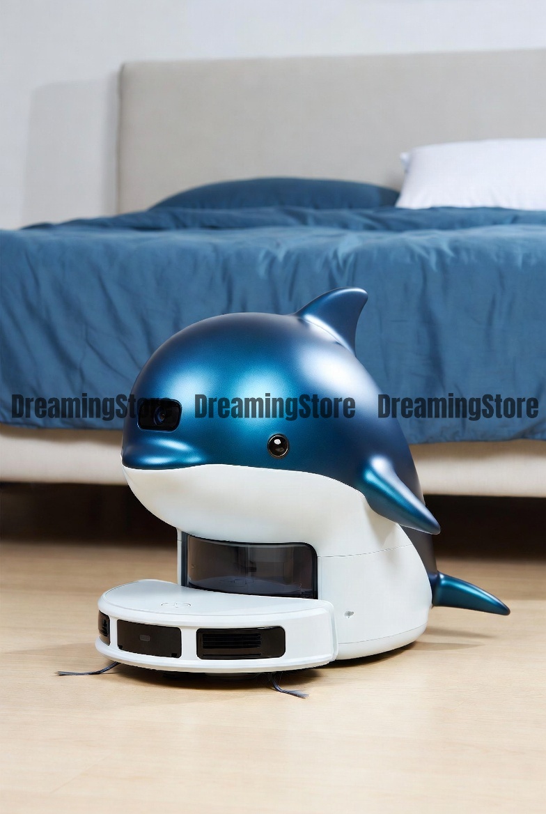 Dolphin-Shaped Vacuum Cleaner