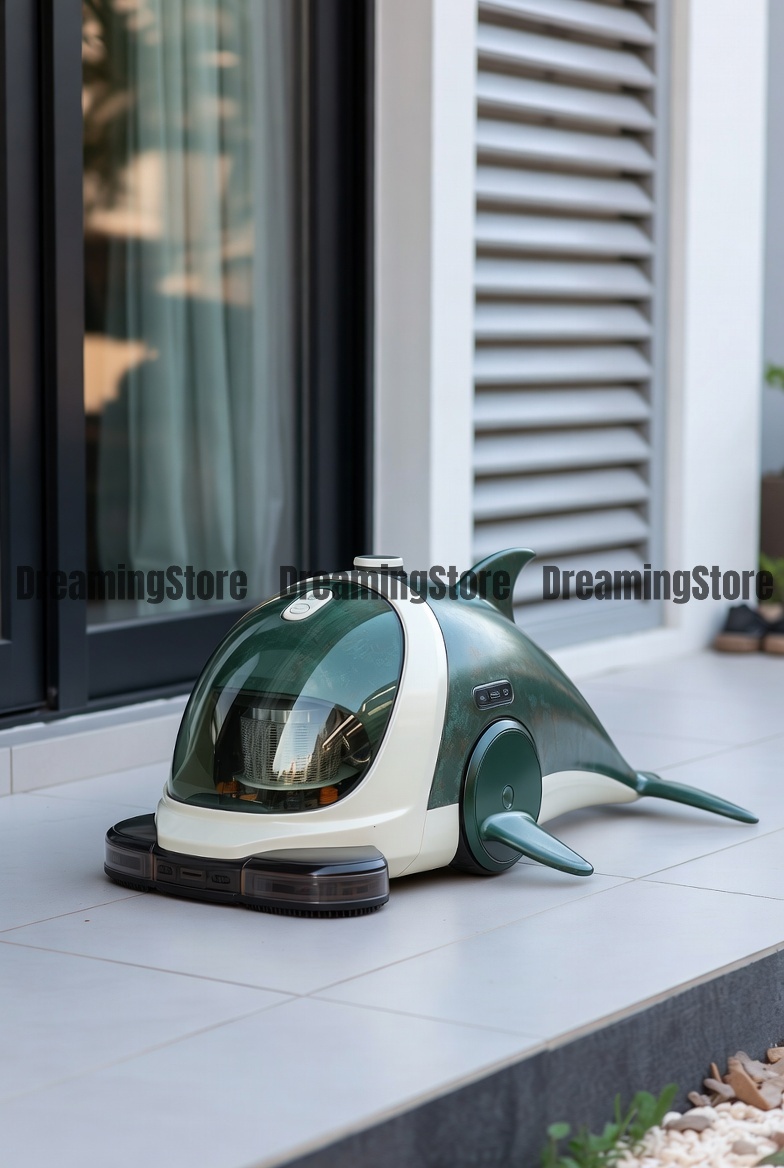 Dolphin-Shaped Vacuum Cleaner