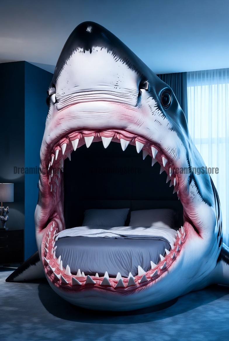shark mouth bed