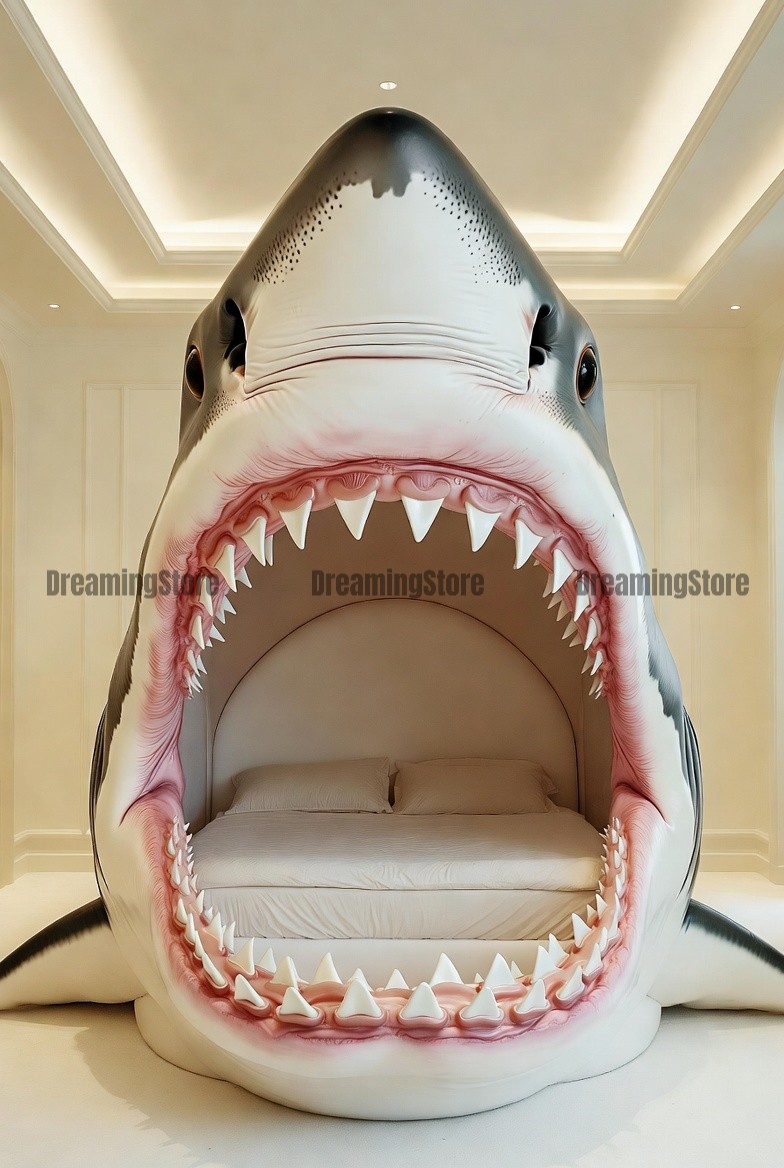 shark mouth bed