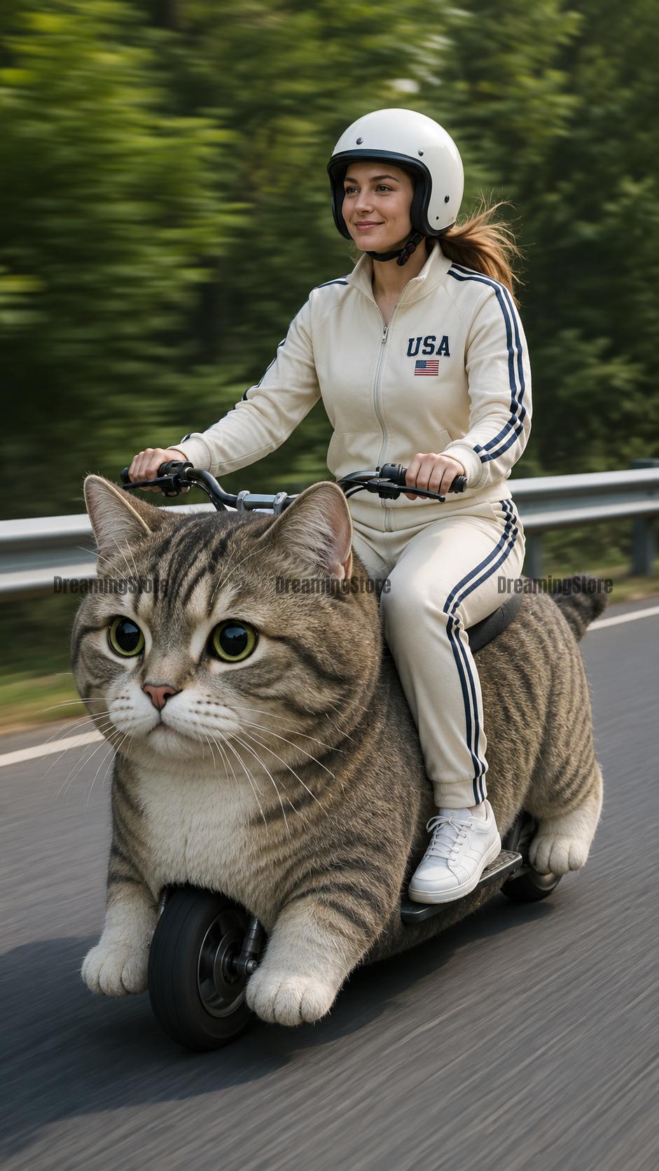 giant cat scooters