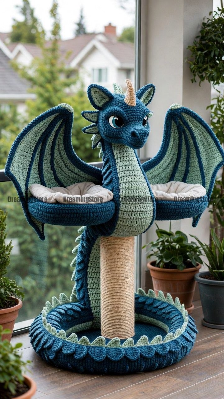 dragon cat tower