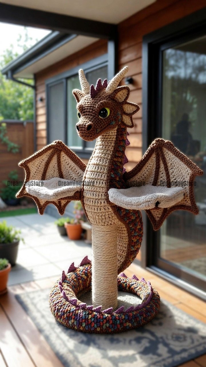 dragon cat tower