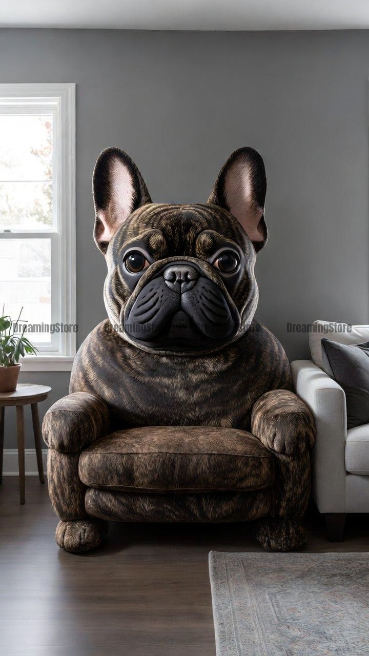 French Bulldog Sofa