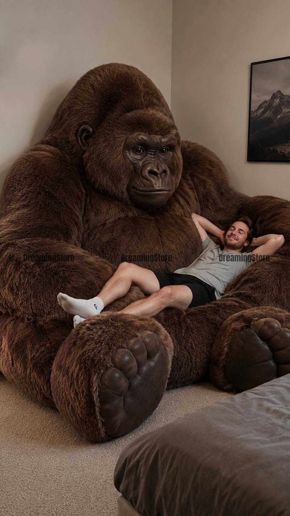 Giant Gorilla Sofa