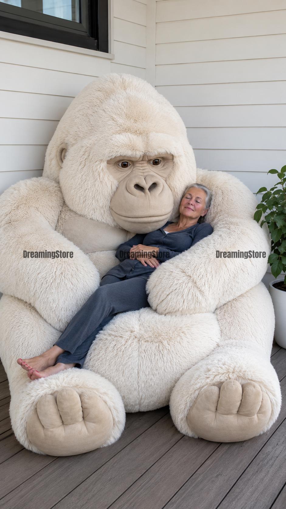 gorilla-shaped sofas
