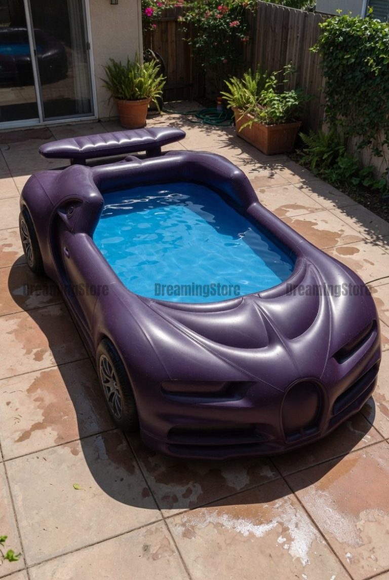Supercar Inflatable Pools: Coolest Summer Toy for Car Fans