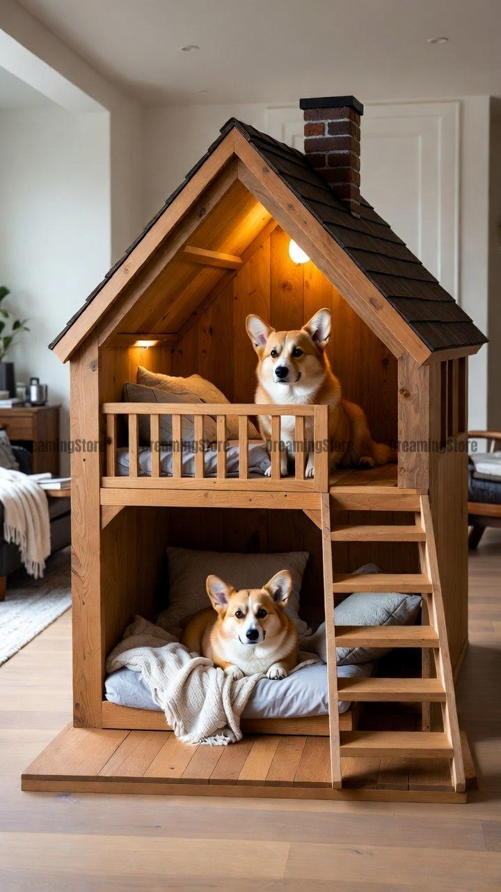 Two Storey Dog House