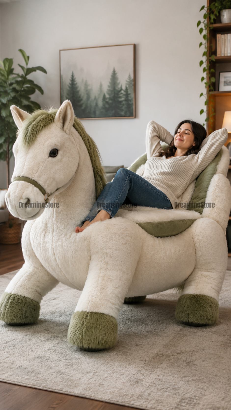 pony-shaped recliner