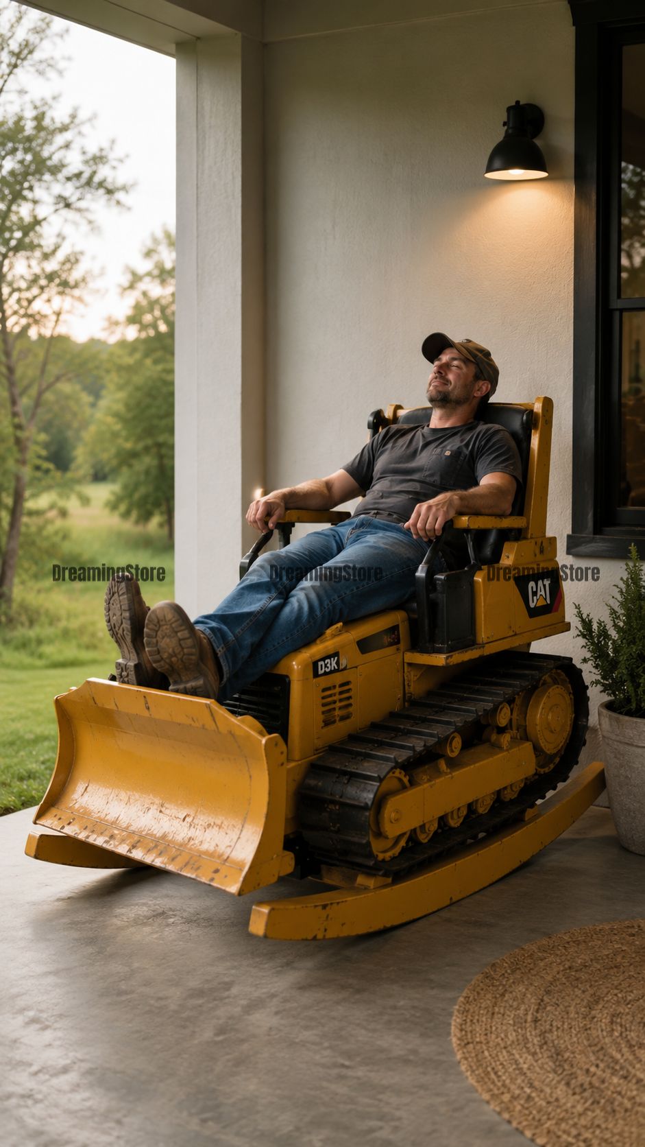 Bulldozer Rocking Chair