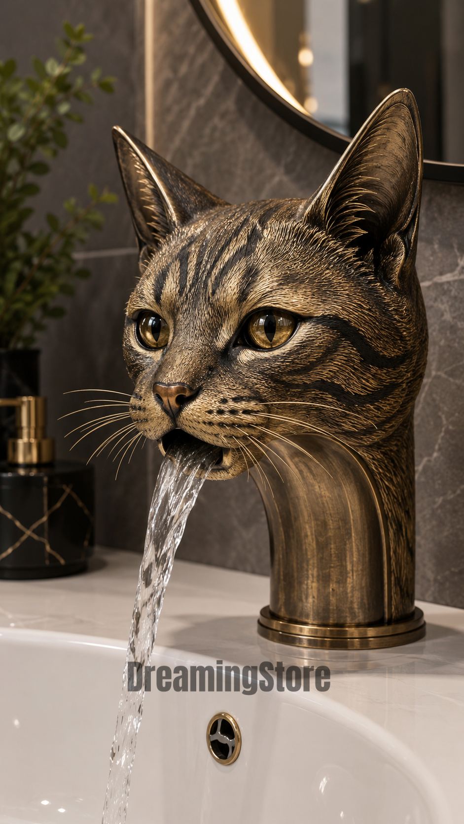 cat head faucets
