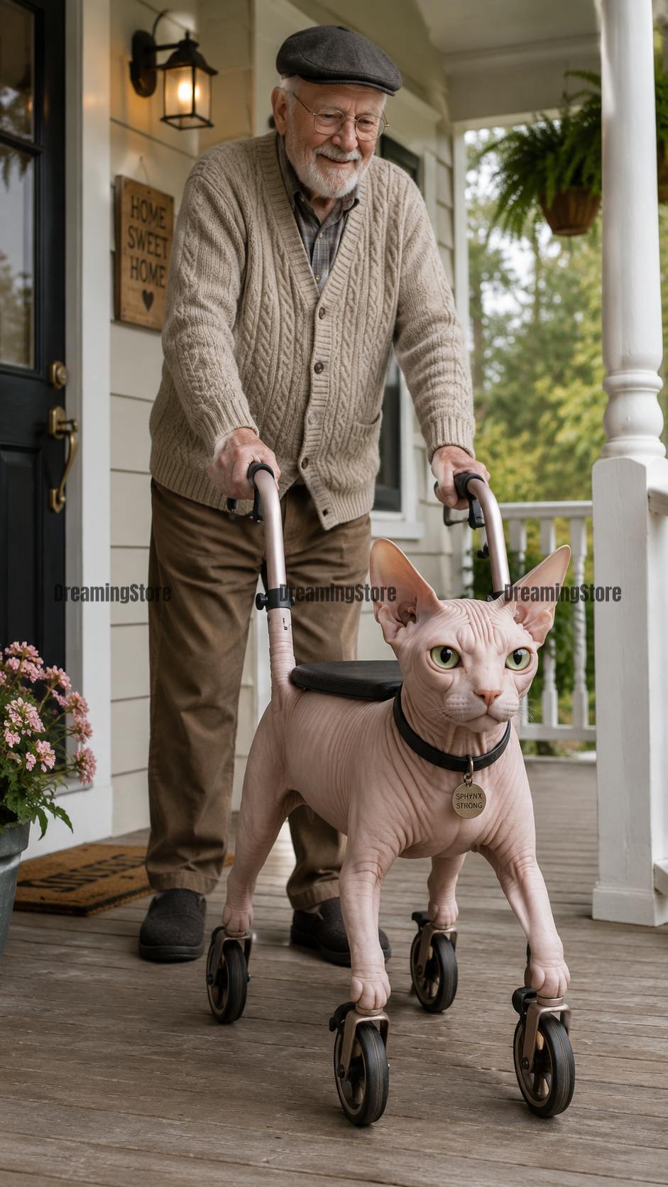 Cat-Shaped Walkers