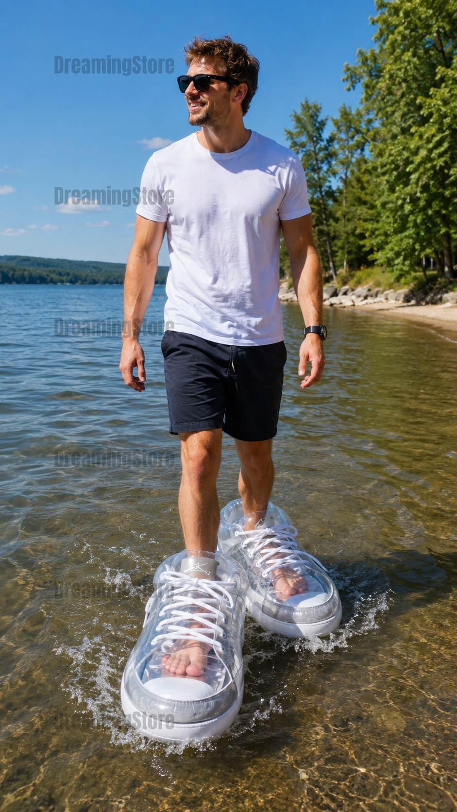 giant inflatable shoe