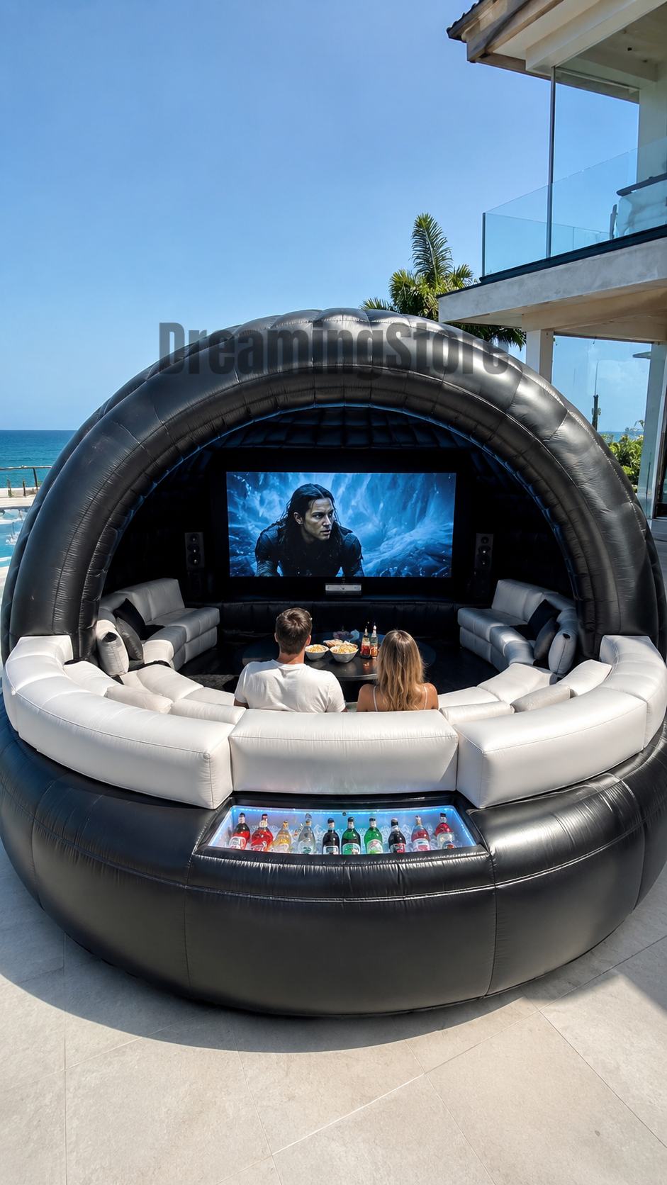 Giant Inflatable Patio Movie Theater