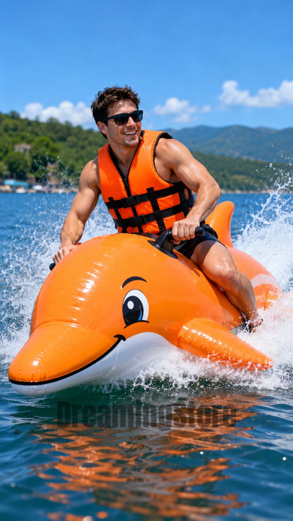 Inflatable Dolphin Jetski