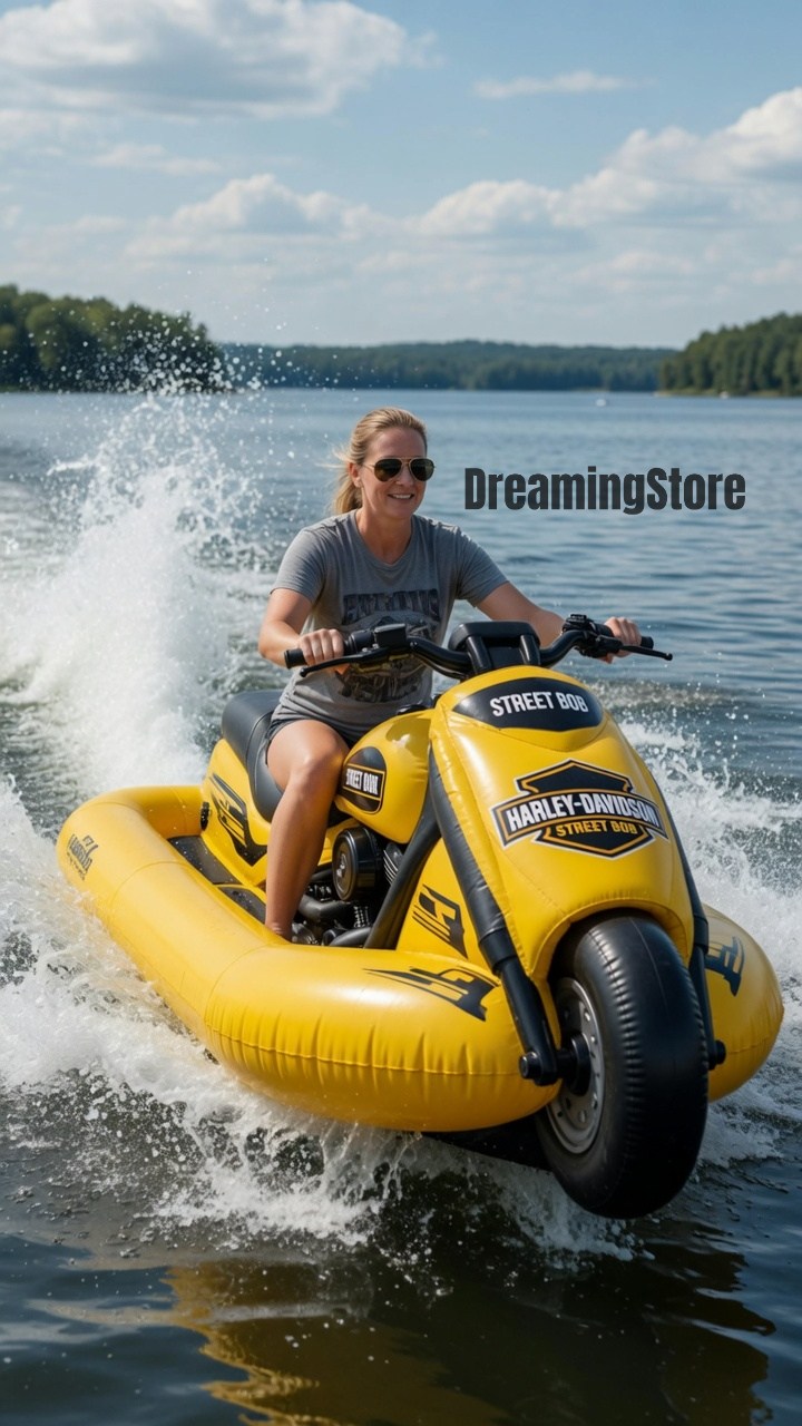inflatable Harley-Davidson jetski