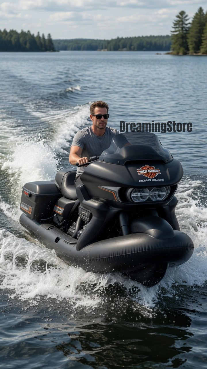 inflatable Harley-Davidson jetski