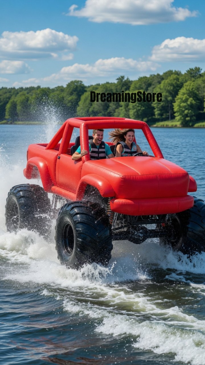 monster truck floats