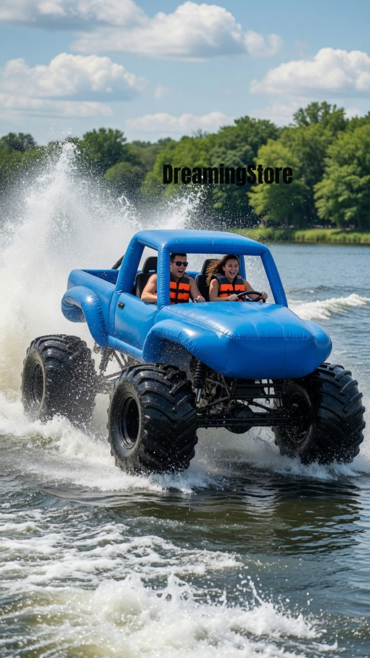 monster truck floats