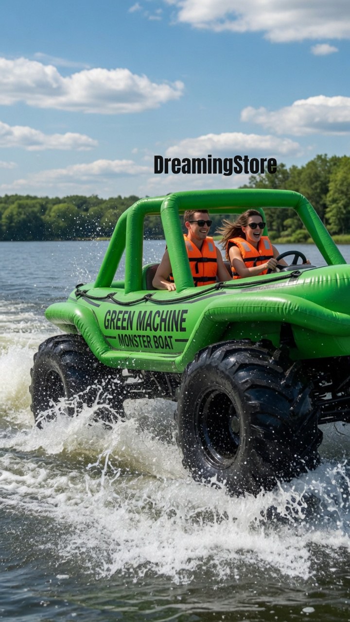 Inflatable Monster Truck Boat