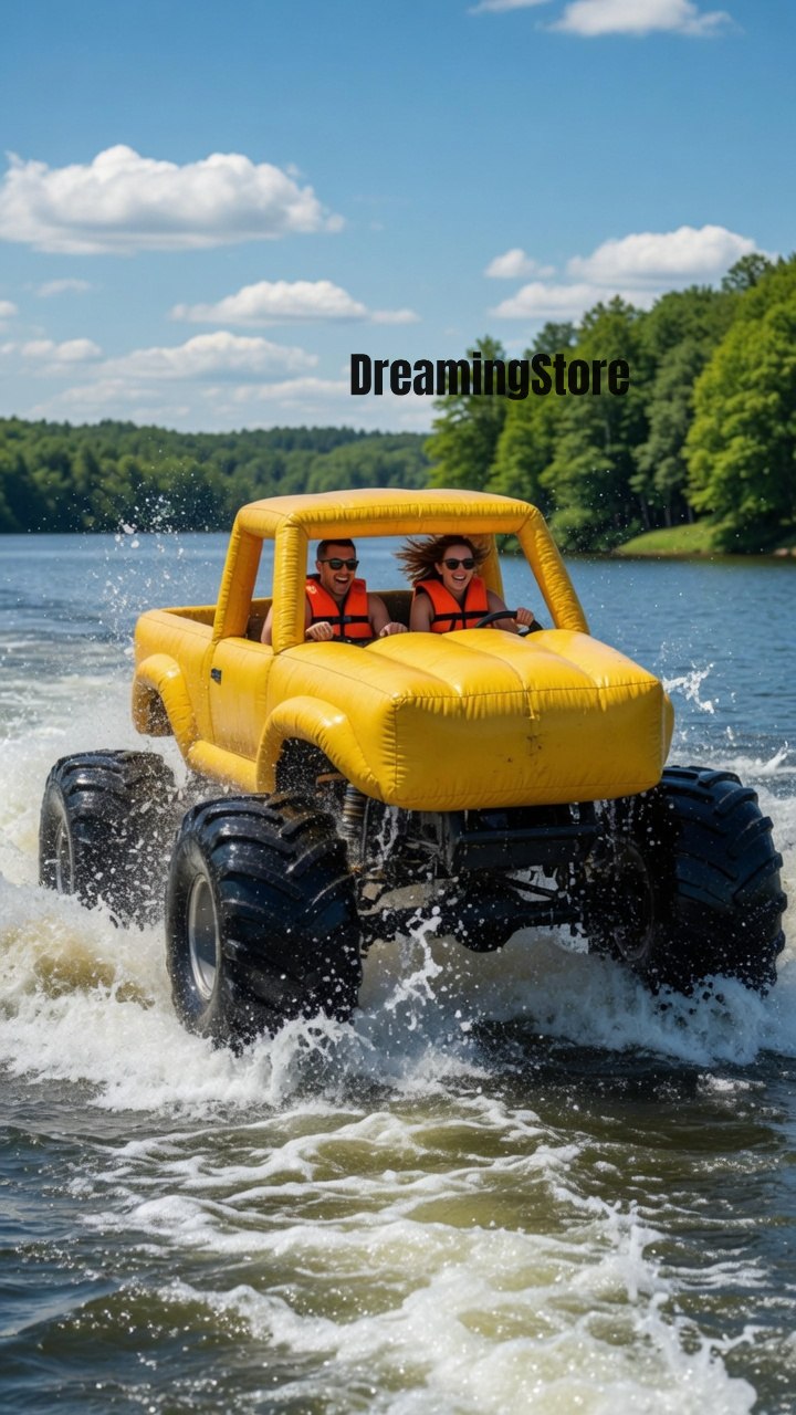 Inflatable Monster Truck Boat