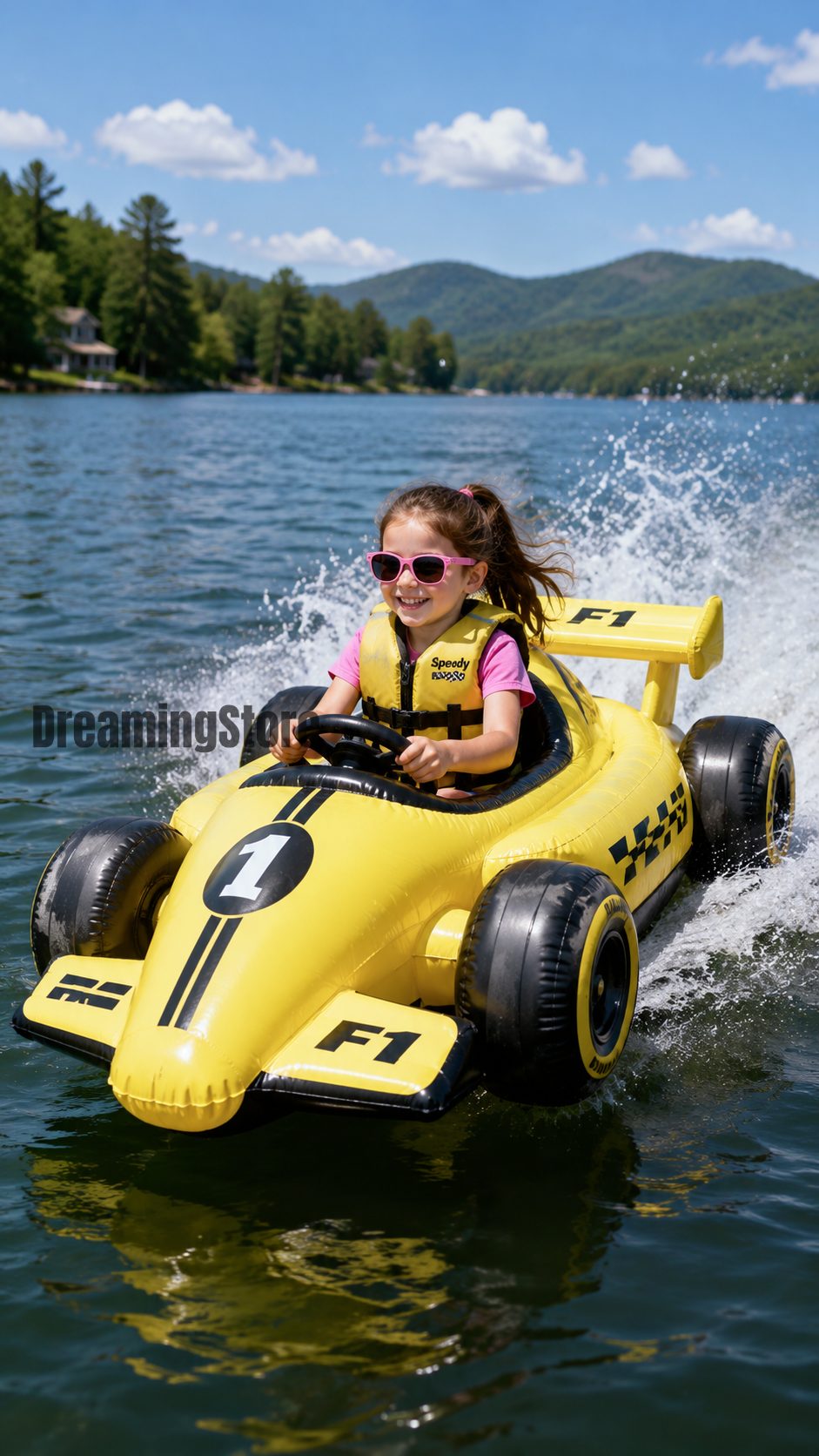 Inflatable Race Car Boats