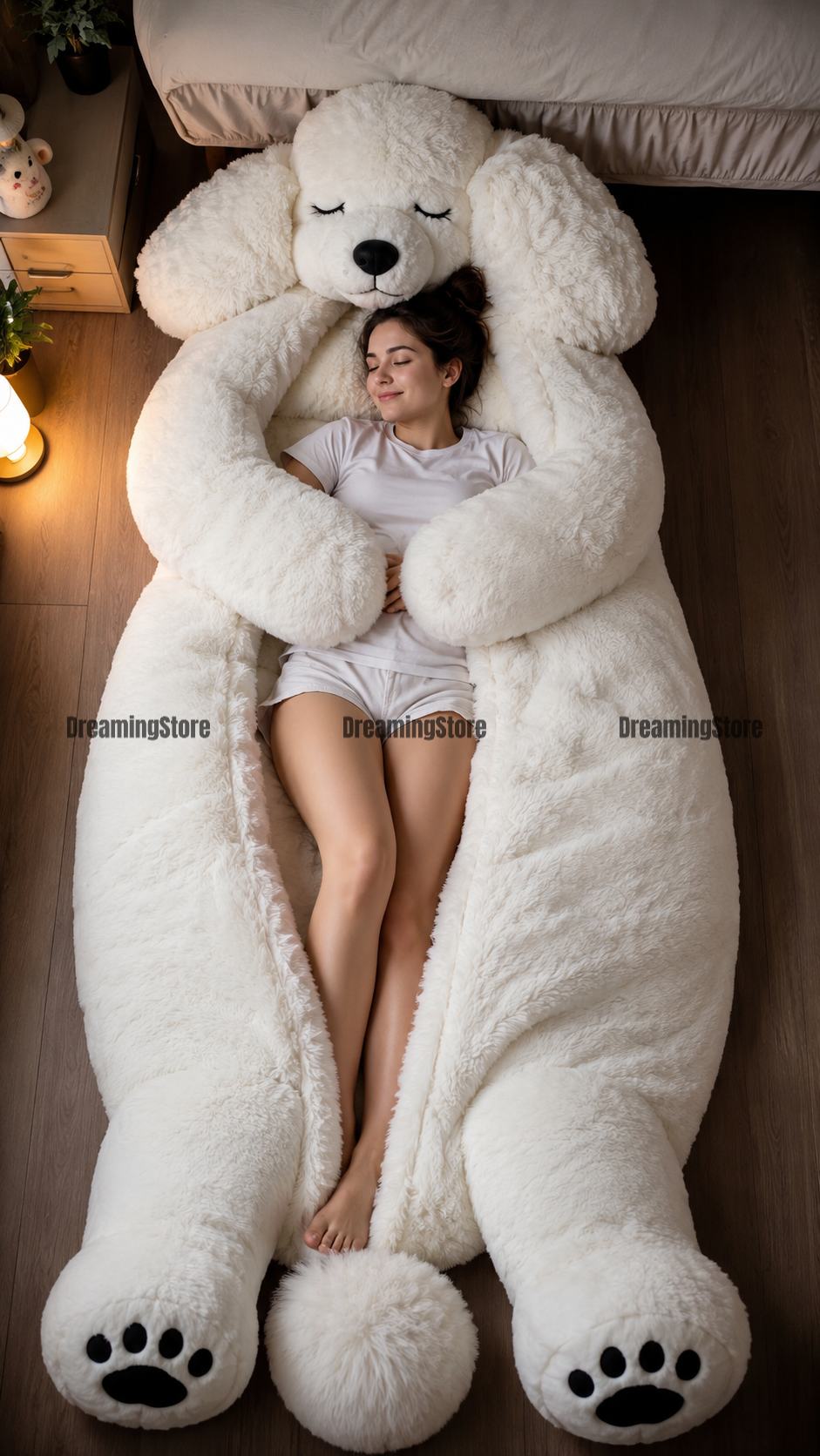 Poodle Shaped Sleeping Bag