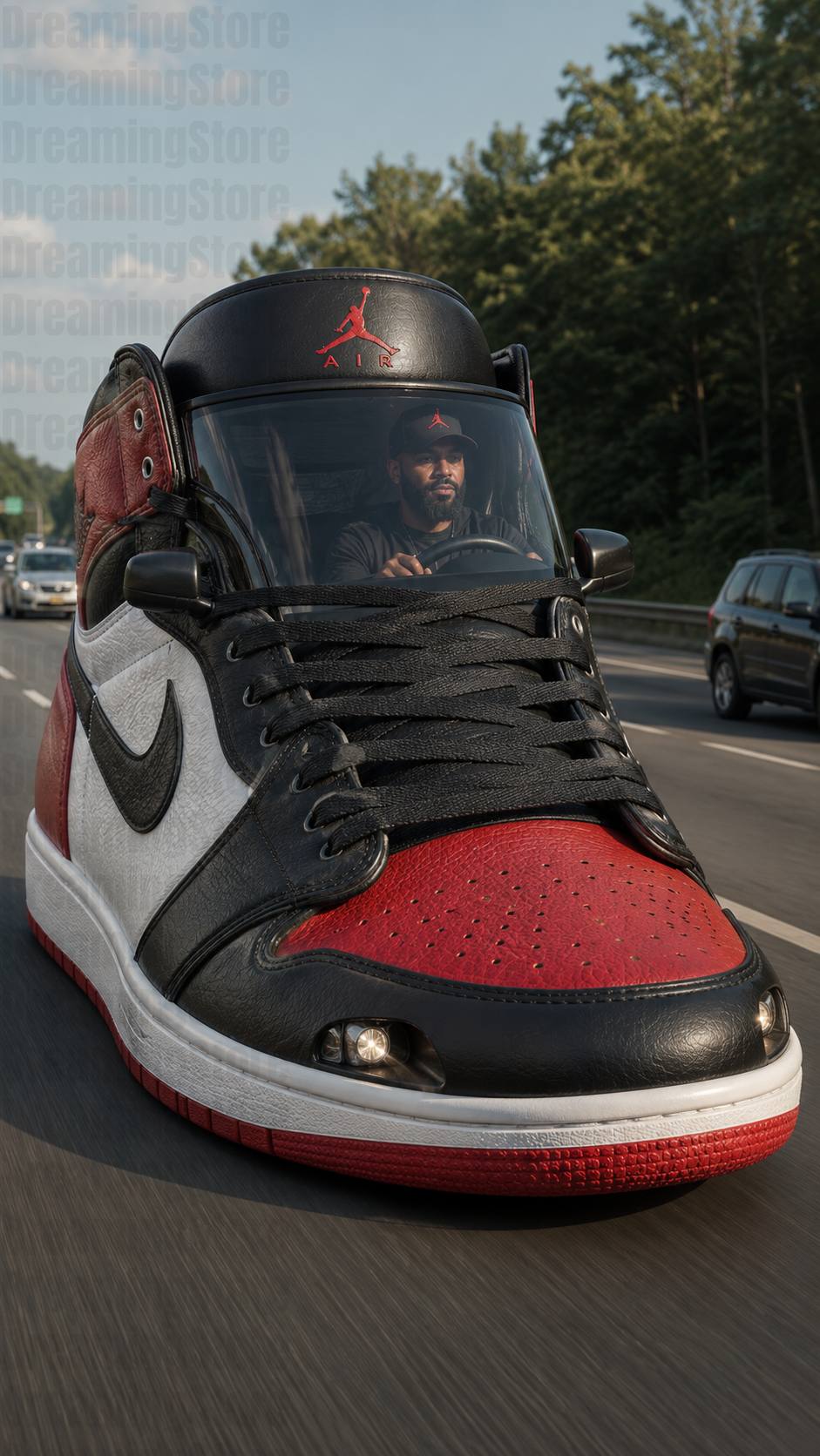 giant shoe-inspired cars