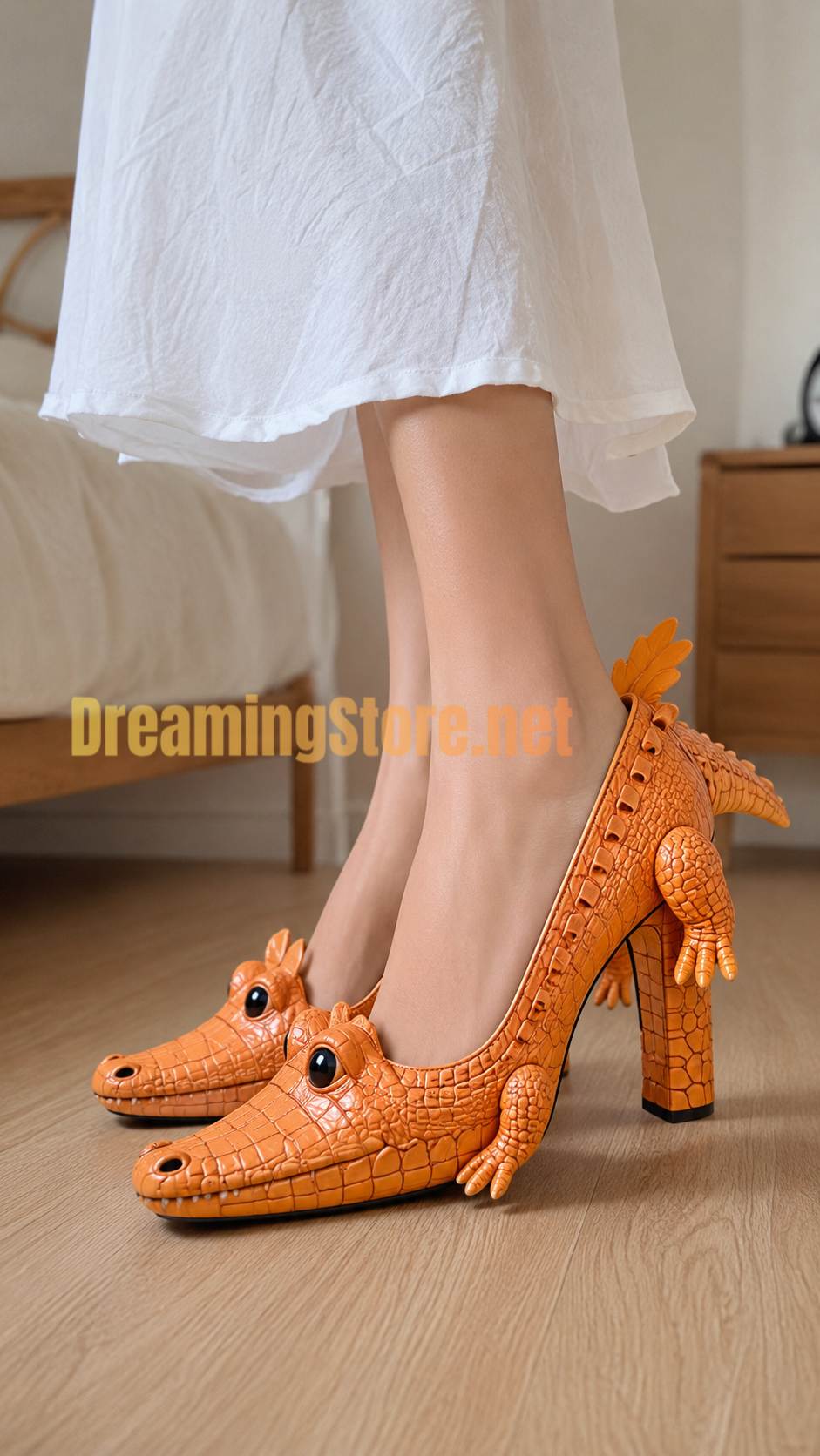 Alligator Shaped Heels