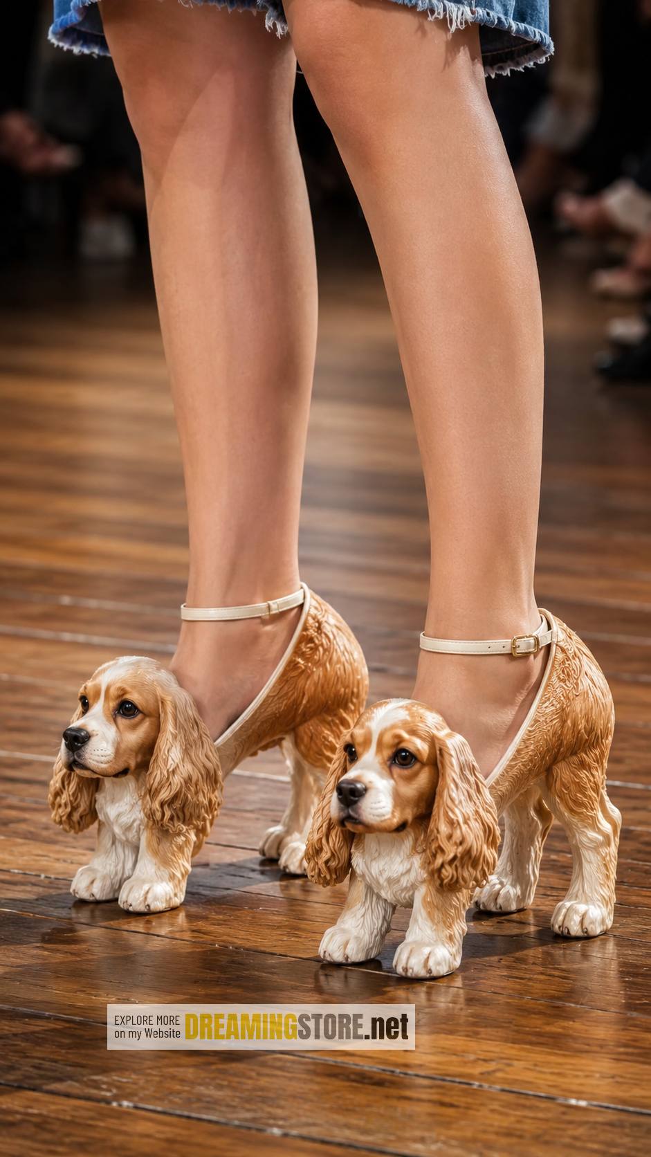 cute dog high heels