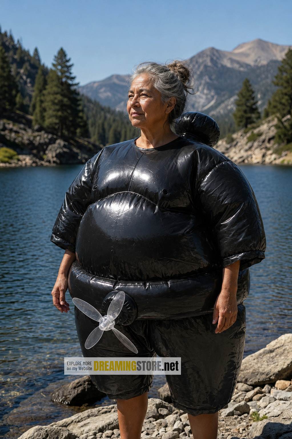 Inflatable Body Suit Boat