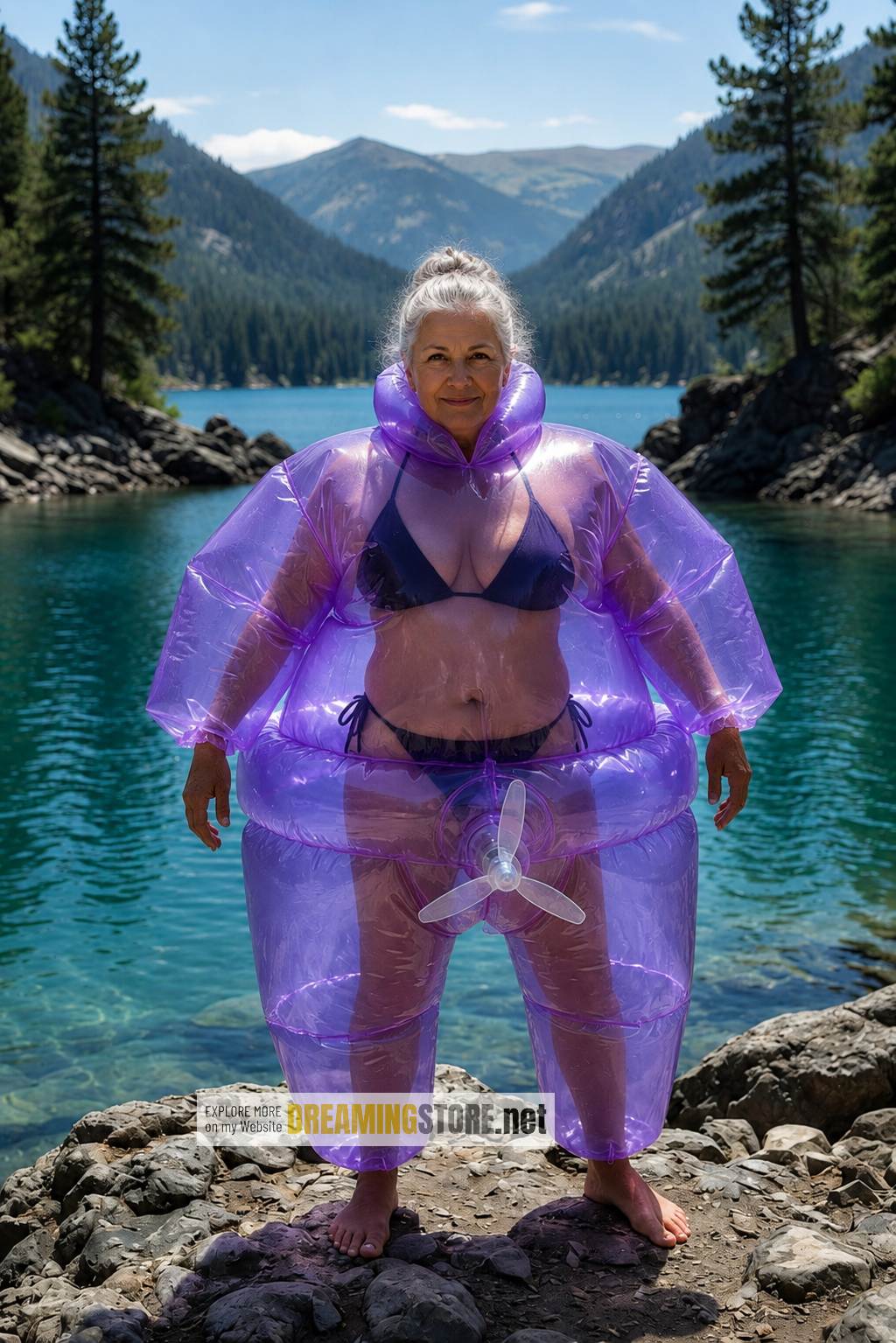 Inflatable Body Suit Boat