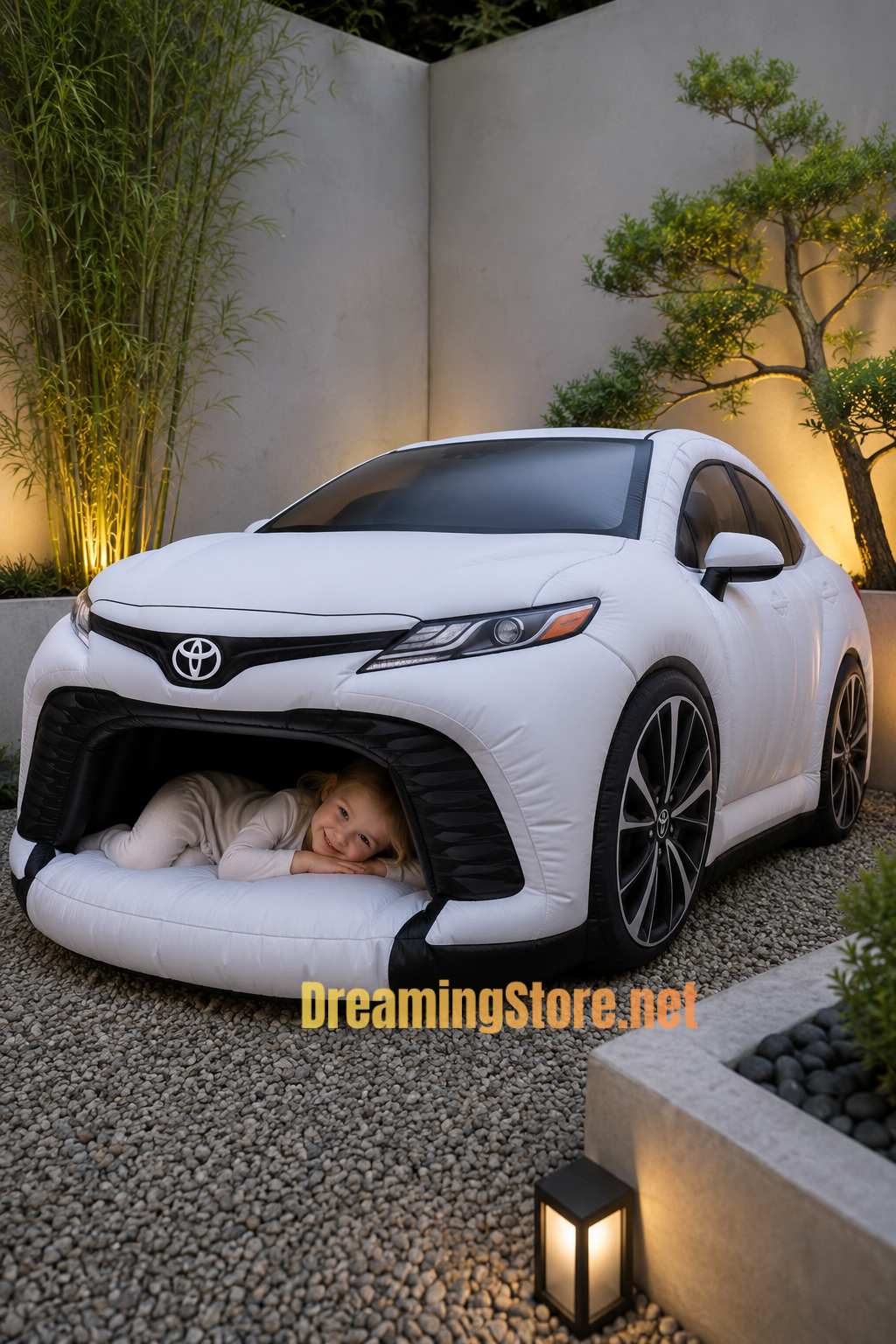 mini car-shaped inflatable bed