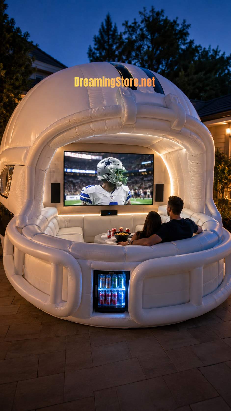 Inflatable Football Helmet Theater