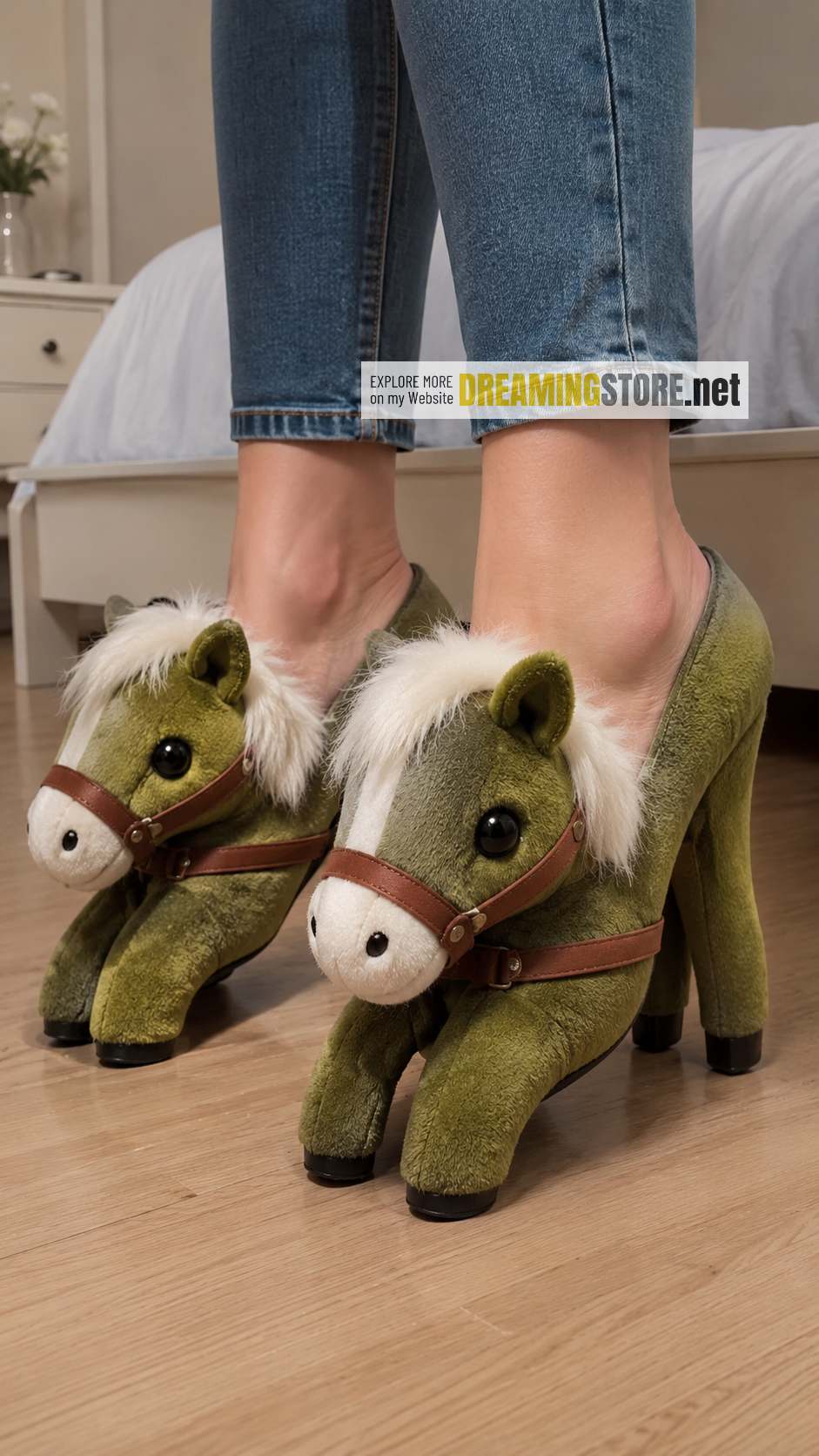Cute Pony Shaped Heels