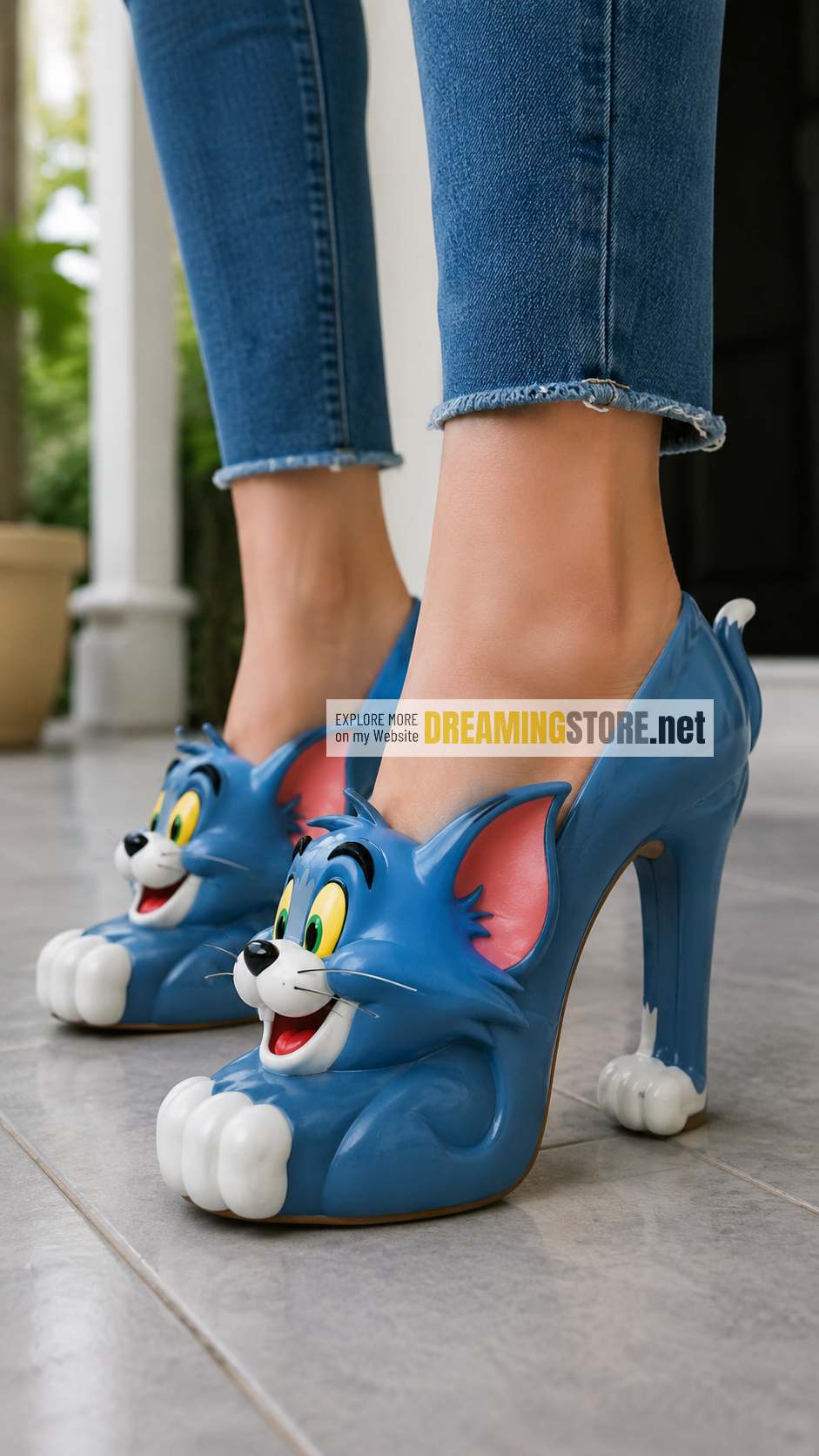 Cute Tom & Jerry shaped heels