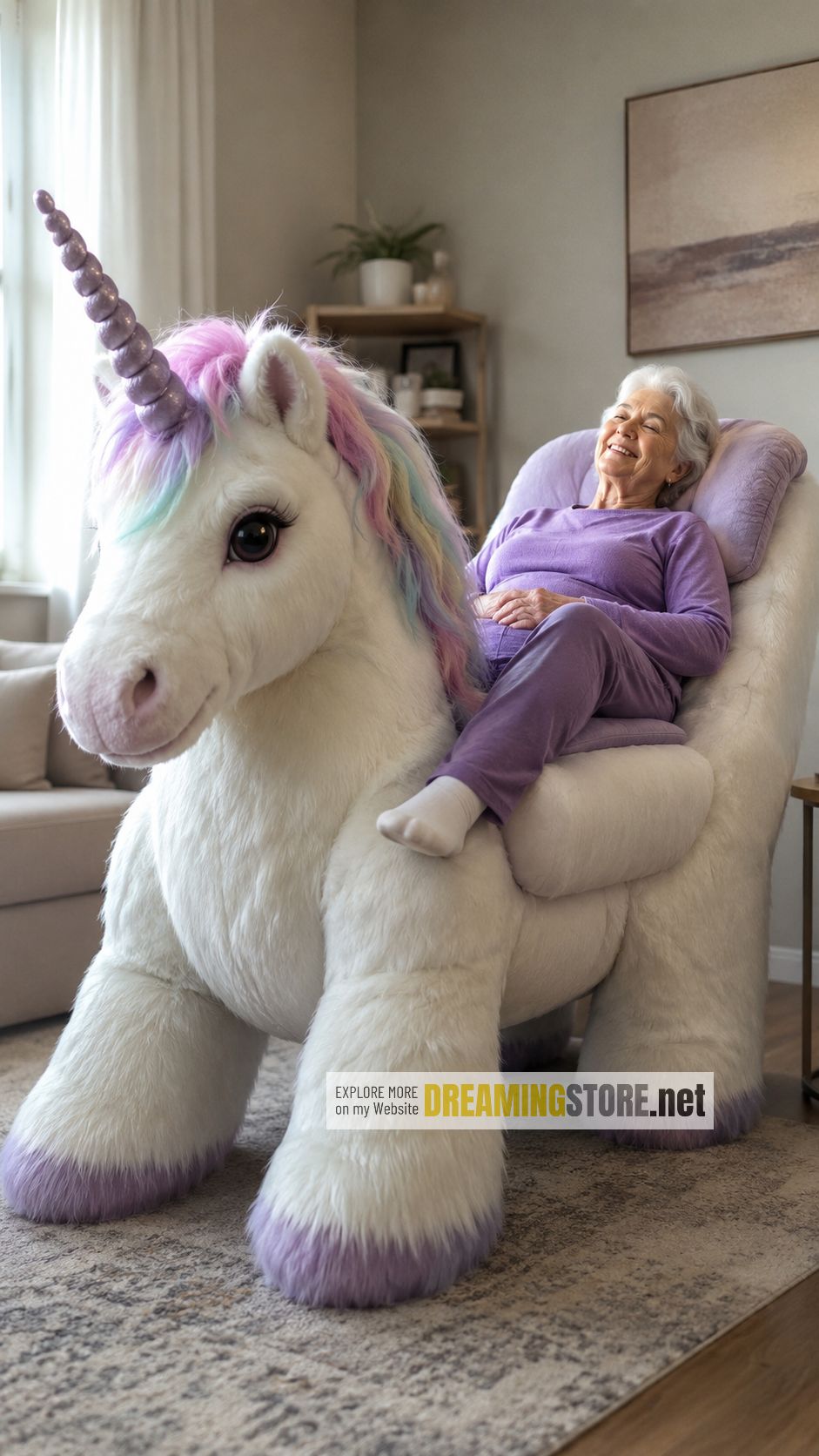 walking unicorn recliners