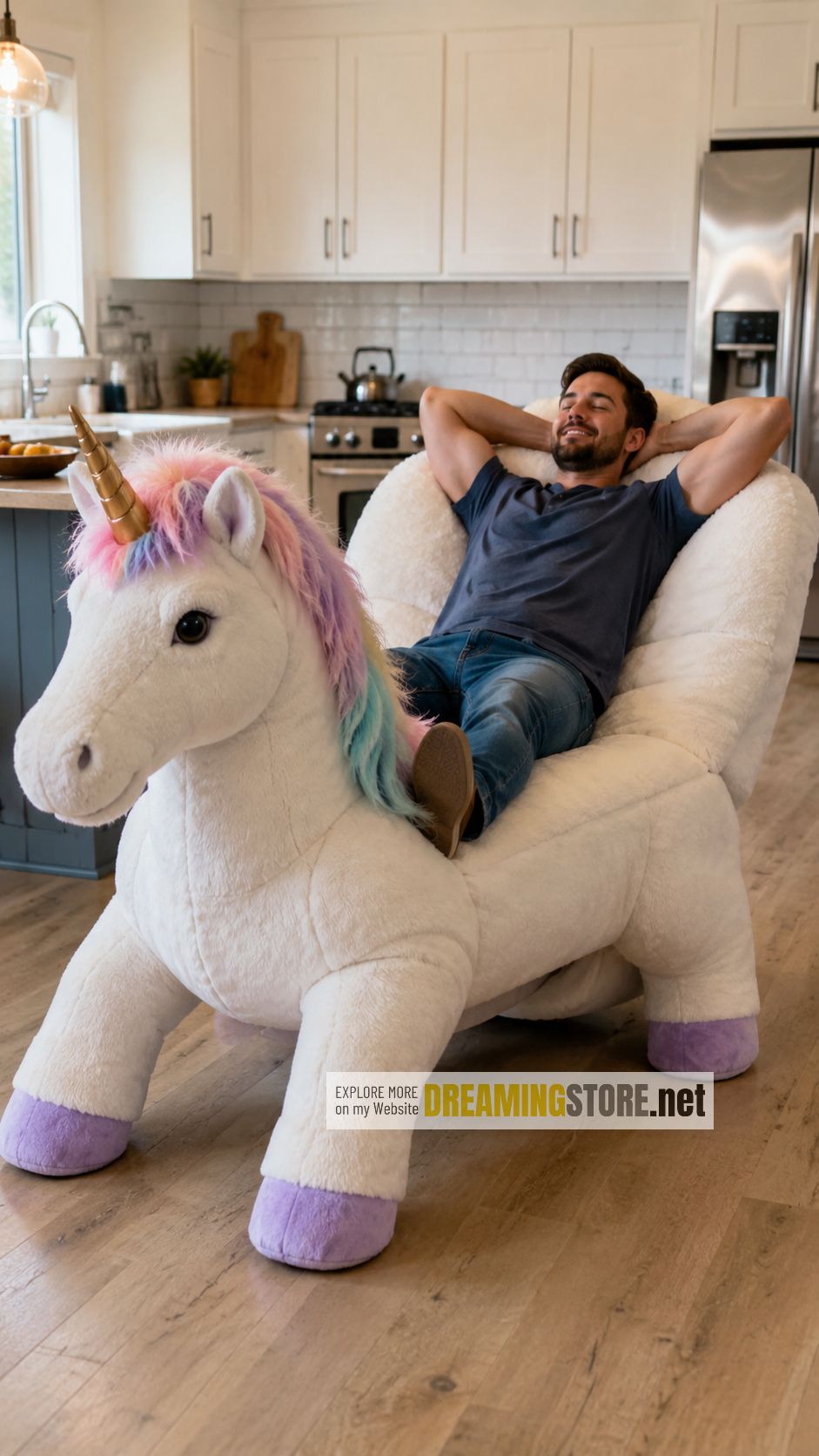 walking unicorn recliners