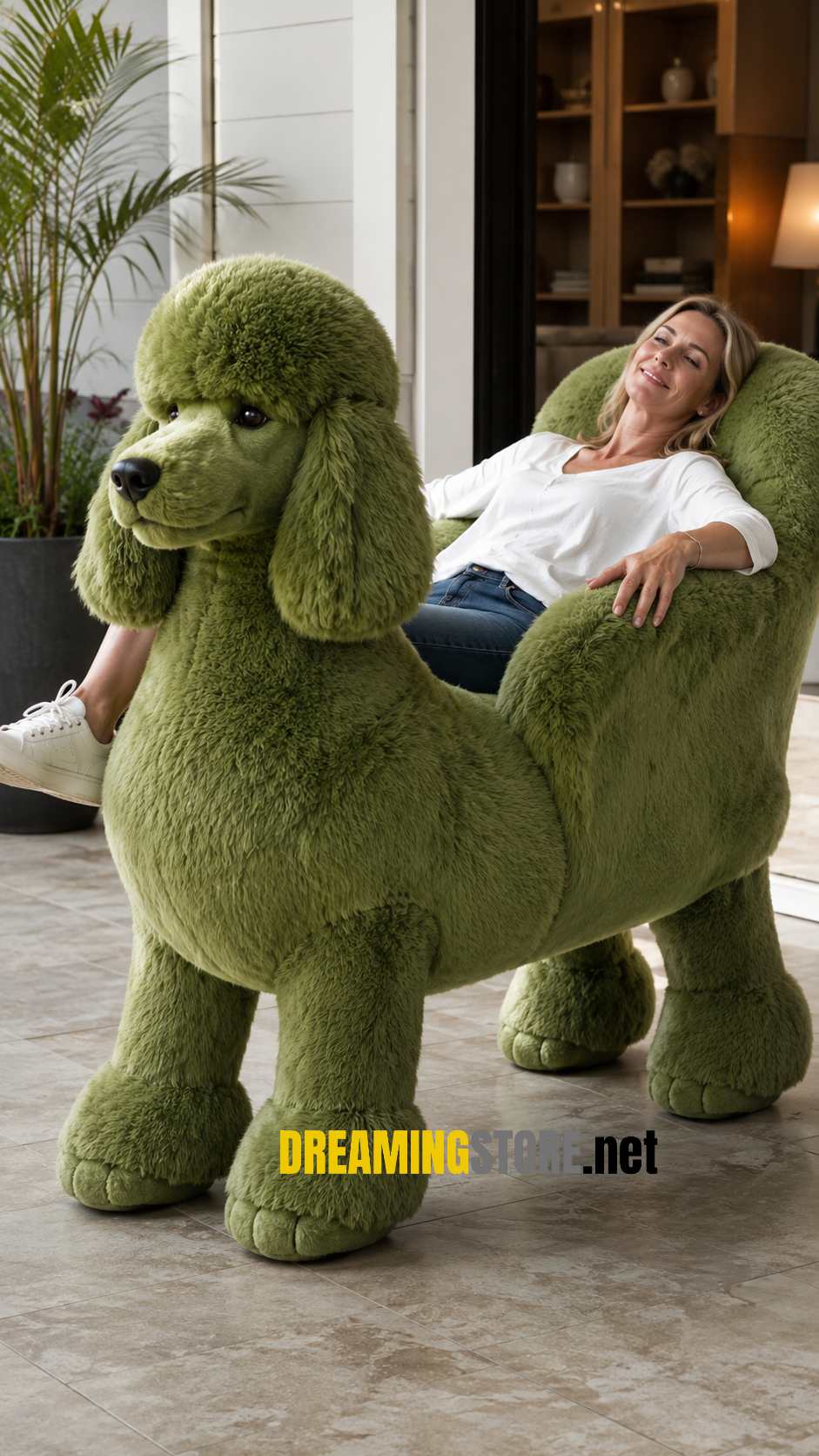 Fluffy Poodle-Shaped Recliners