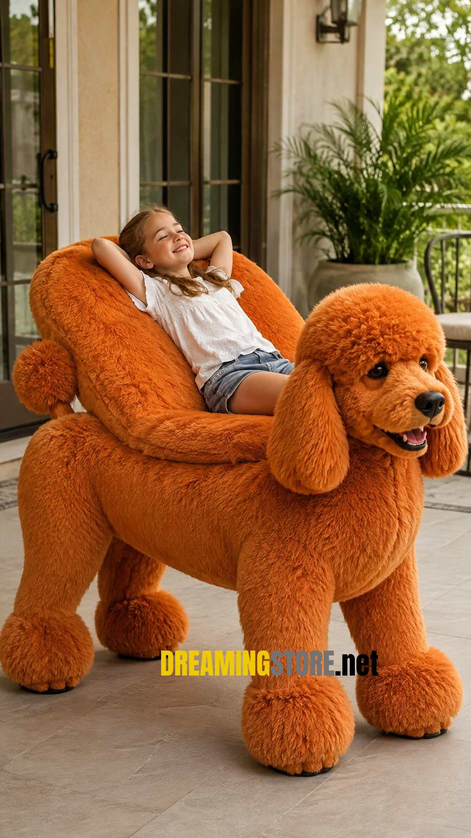 Fluffy Poodle-Shaped Recliners
