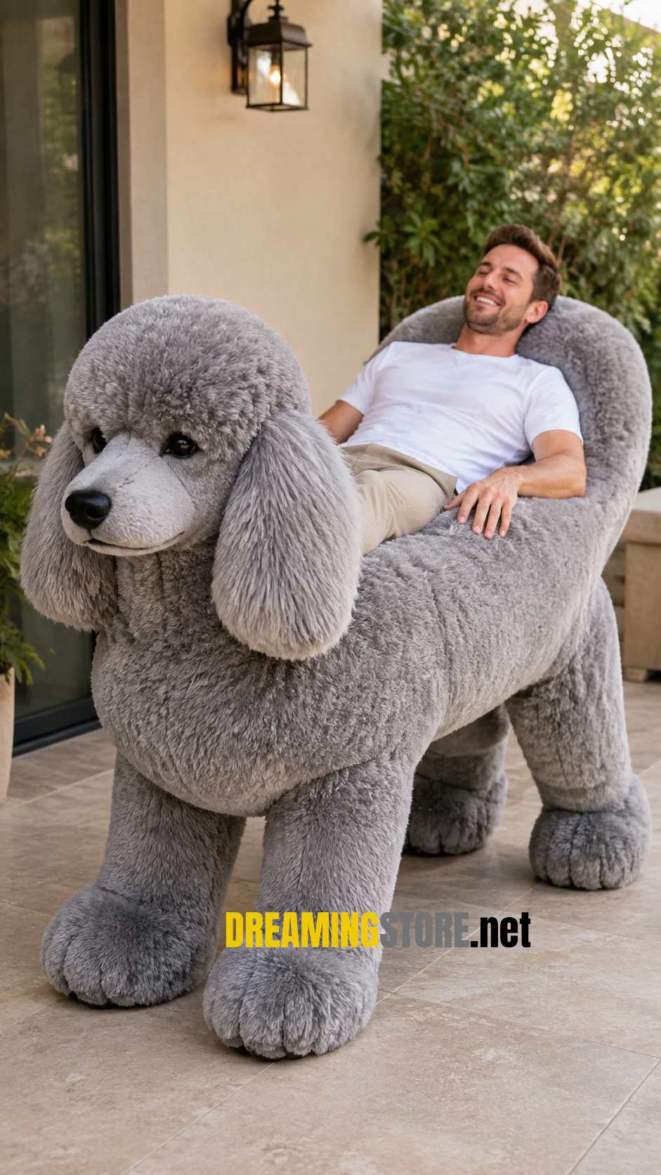 Cute Walking Poodle Recliner