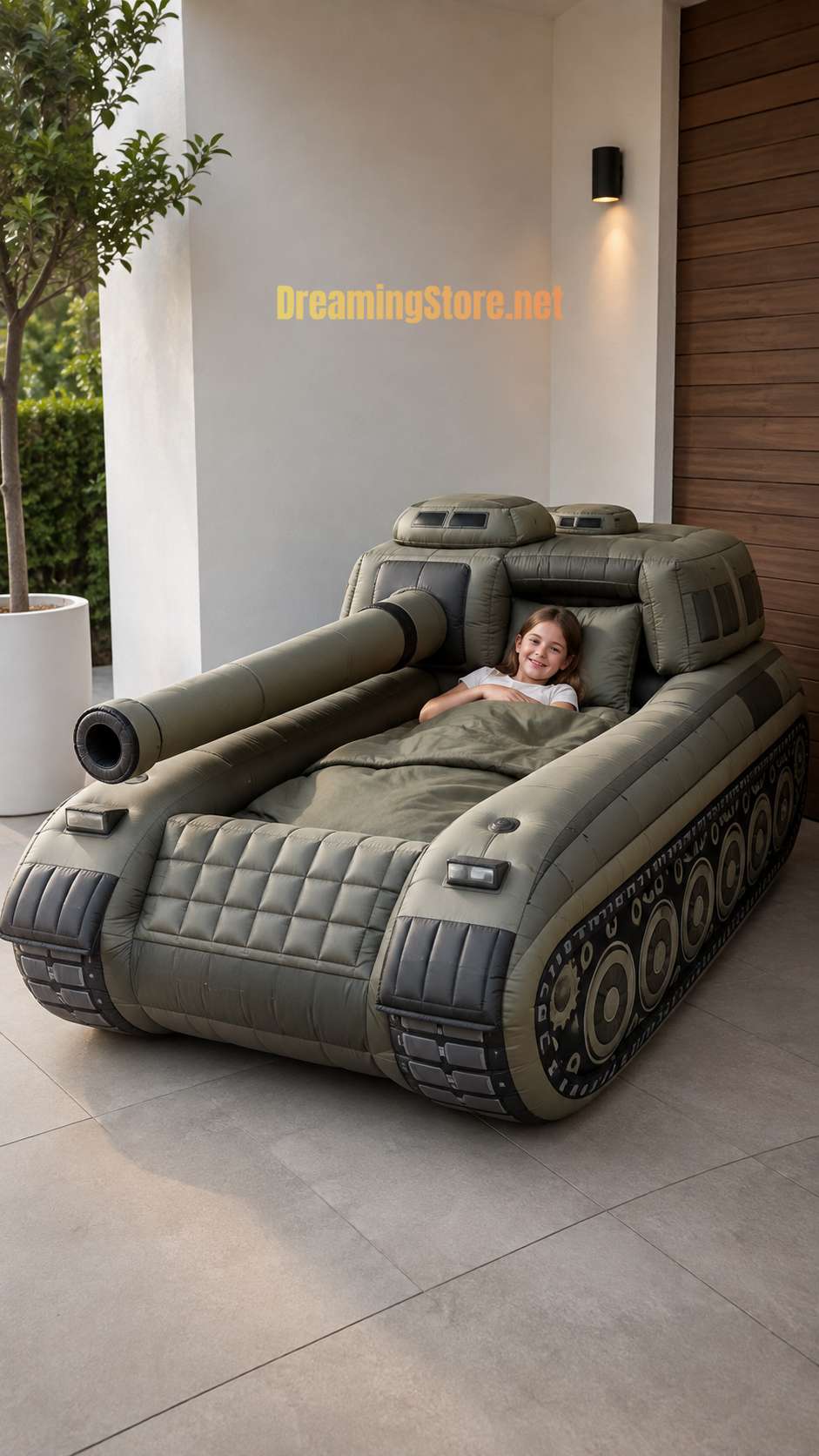 Giant Foam Tank Beds