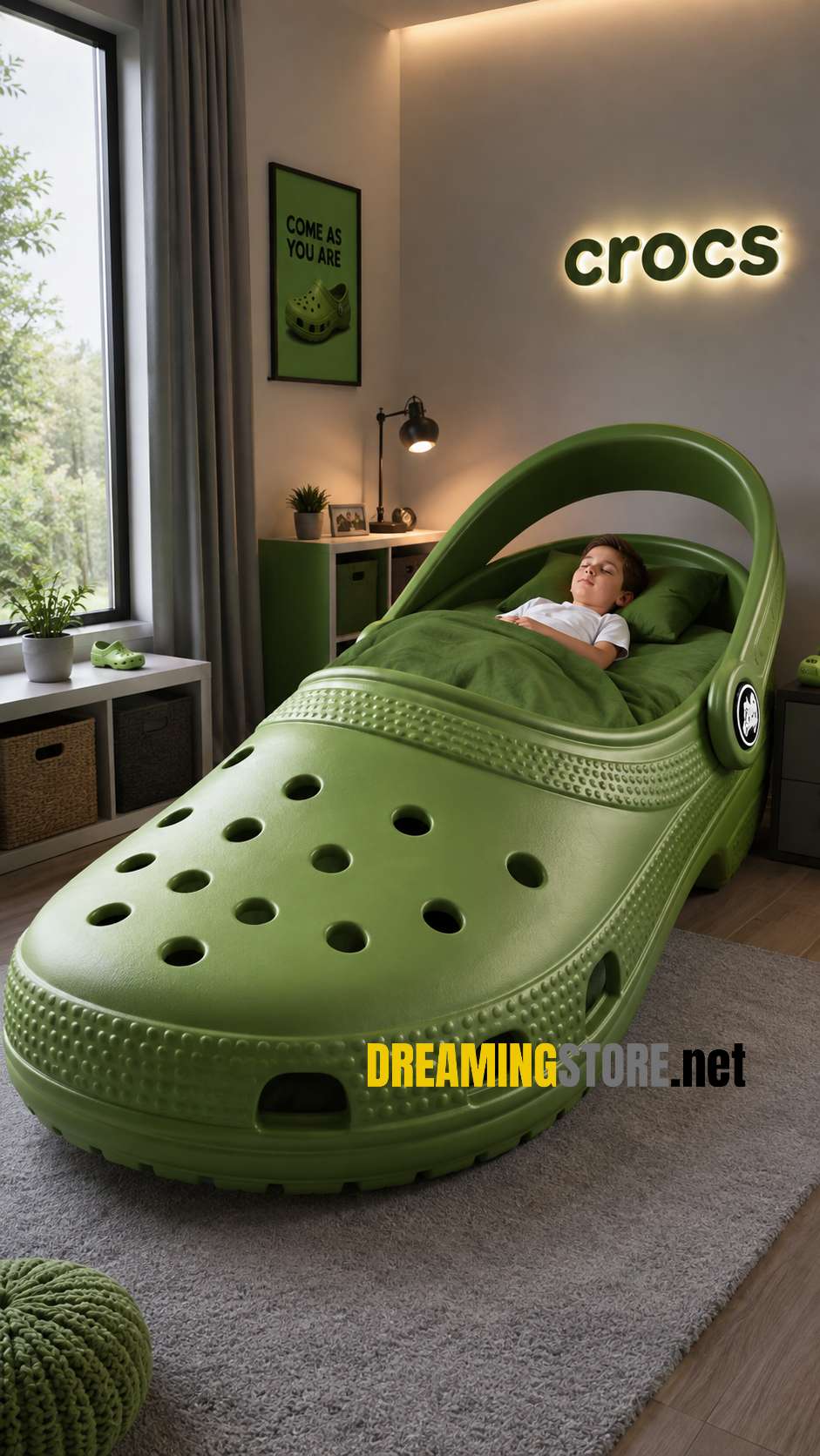 Giant Inflatable Crocs Bed