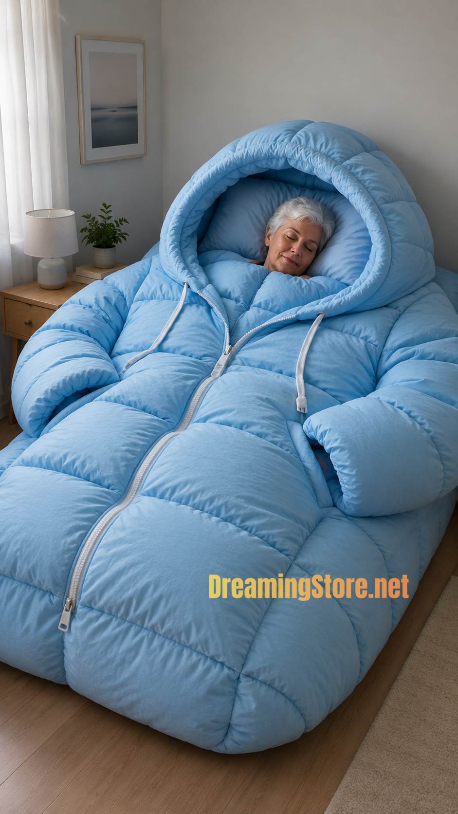 Giant Inflatable Hoodie Beds