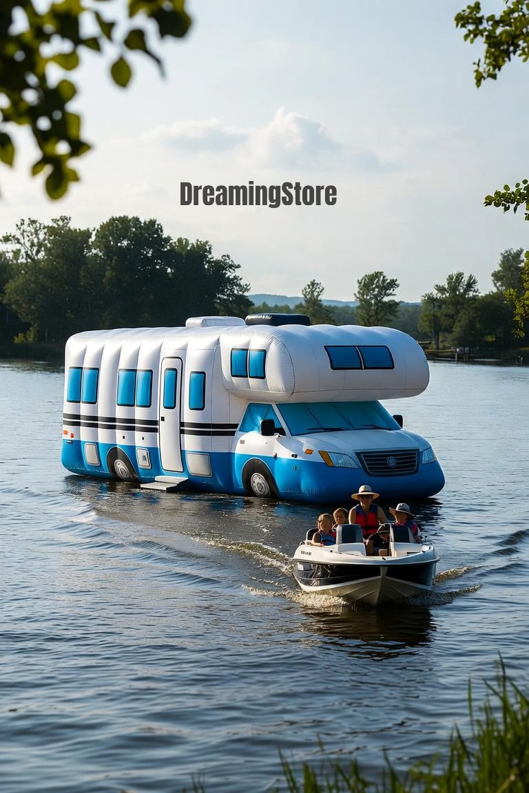 Inflatable RV Lake Float
